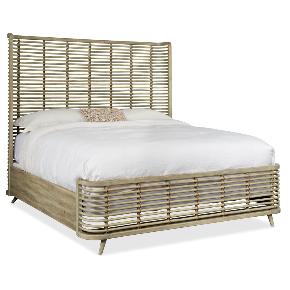 Surfrider Rattan Bed-Furniture - Bedroom-High Fashion Home