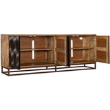 Swirl Entertainment Console - Furniture - Accent Tables - High Fashion Home