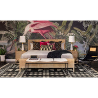 Sydney Bed, Natural - Modern Furniture - Beds - High Fashion Home