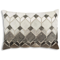Cloud 9 Theo Lumbar Hide Pillow with Silver Beadwork