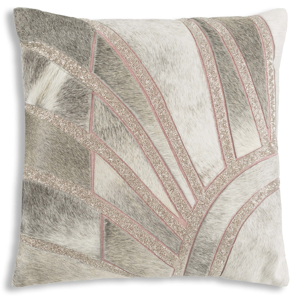 Cloud 9 Theo Hide Pillow, Blush