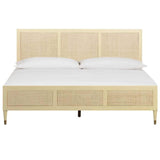 Sierra Bed, Buttermilk-Furniture - Bedroom-High Fashion Home