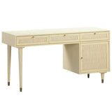 Sierra Desk, Buttermilk-Furniture - Office-High Fashion Home