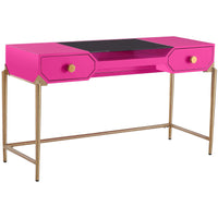 Bajo Desk, Pink - Furniture - Office - High Fashion Home