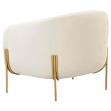 Kandra Chair, Cream-Furniture - Chairs-High Fashion Home
