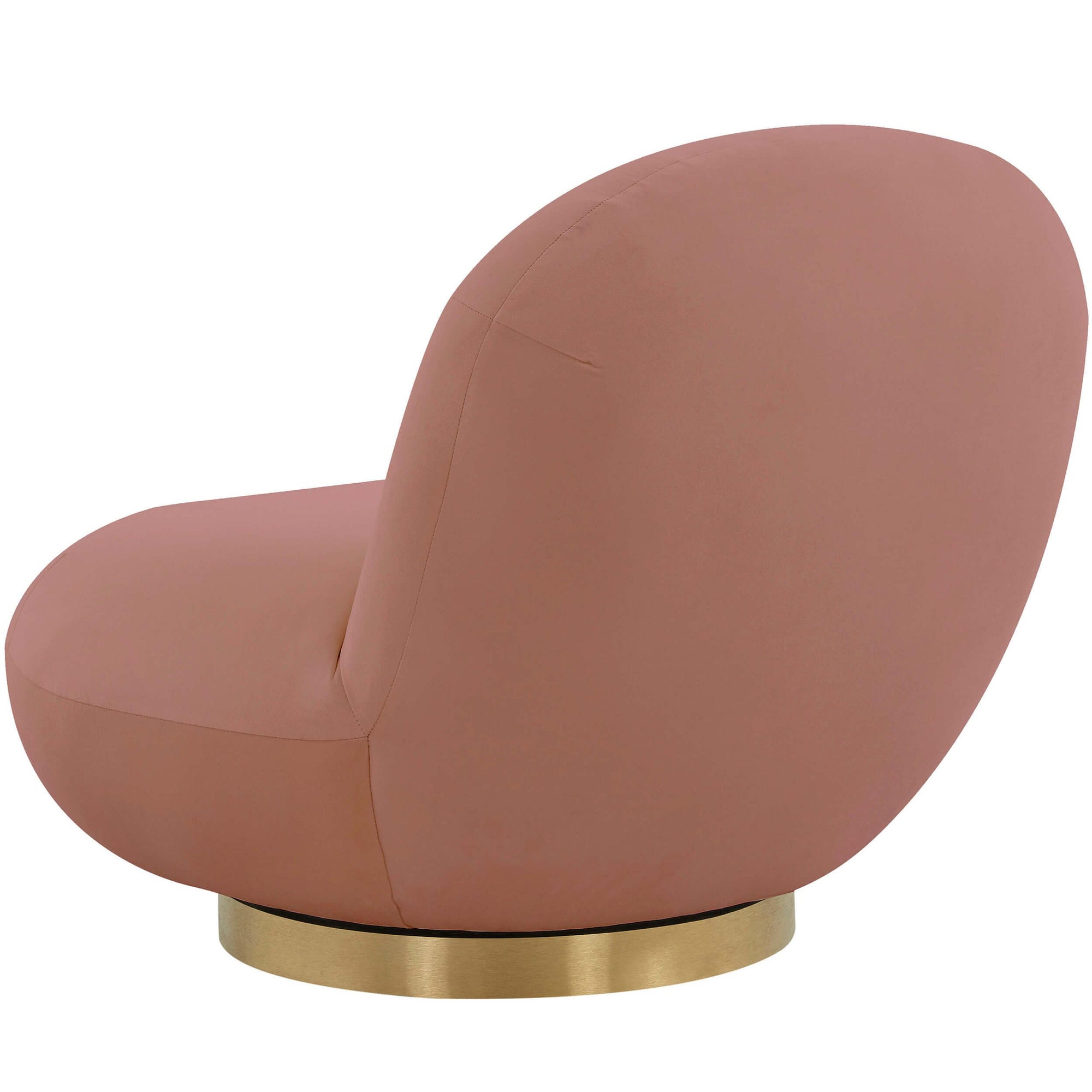 Mauve swivel chair sales