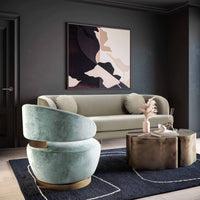 Austin Chair, Robins Egg Blue-Furniture - Chairs-High Fashion Home