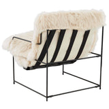 Kimi Sheepskin Chair, Natural-Furniture - Chairs-High Fashion Home