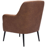 Tasmania Accent Chair, Vintage Brown-Furniture - Chairs-High Fashion Home
