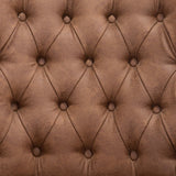 Tasmania Accent Chair, Vintage Brown-Furniture - Chairs-High Fashion Home