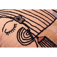 Loloi Terracotta Face Pillow, Multi-Accessories-High Fashion Home