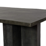 Terrel Outdoor Coffee Table, Aged grey