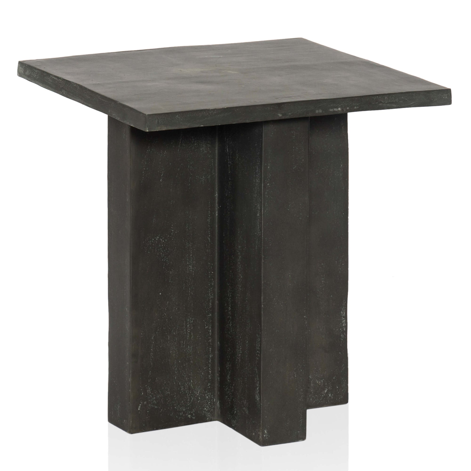 Dark Gray Outdoor End Table at Fred Mounce blog