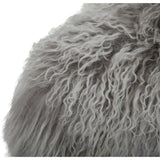 Tibetan Pouf, Ash Grey-Furniture - Chairs-High Fashion Home