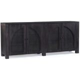 Tilda 4 Door Sideboard, Black Wash by Four Hands