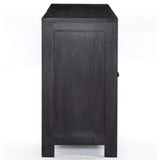 Tilda 4 Door Sideboard, Black Wash by Four Hands