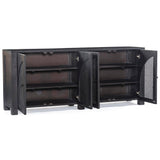 Tilda 4 Door Sideboard, Black Wash by Four Hands