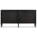 Toulouse 6 Drawer Dresser, Distressed Black-Furniture - Bedroom-High Fashion Home