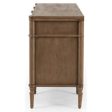 Toulouse 9 Drawer Dresser, Toasted Oak-Furniture - Storage-High Fashion Home