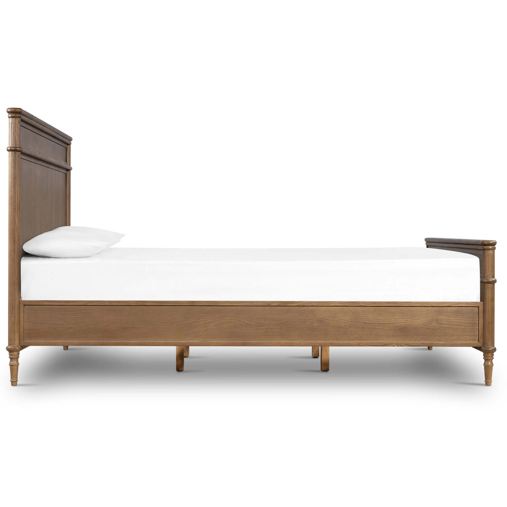 Toulouse Bed, Toasted Oak High Fashion Home