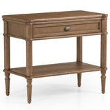 Toulouse Nightstand, Toasted Oak