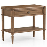 Toulouse Nightstand, Toasted Oak