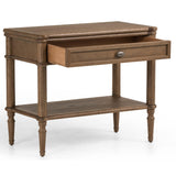 Toulouse Nightstand, Toasted Oak