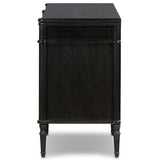 Toulouse Sideboard, Distressed Black-Furniture - Storage-High Fashion Home