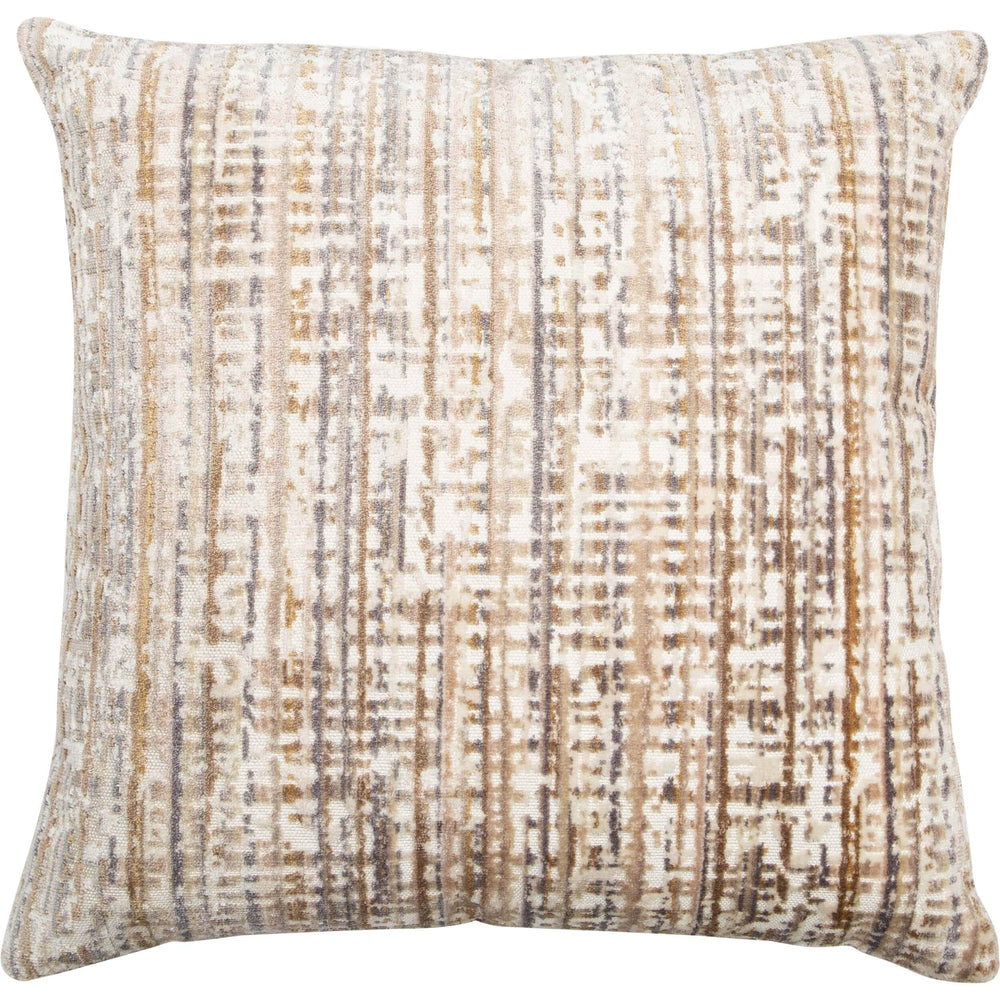 Tourist Throw Pillow, Sandstone
