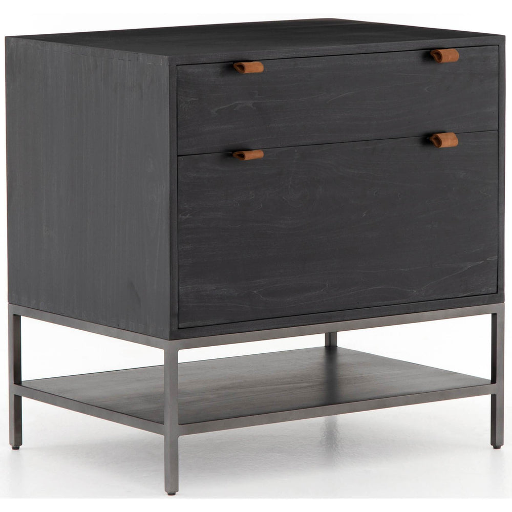Trey Modular Filing Cabinet, Black Poplar - Furniture - Office - High Fashion Home