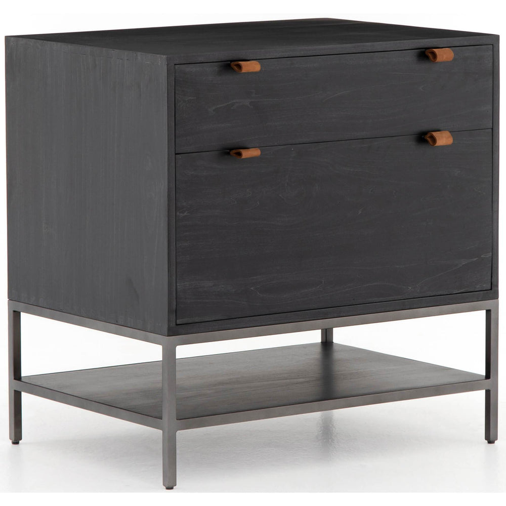 Trey Modular Filing Cabinet, Black Poplar - Furniture - Office - High Fashion Home