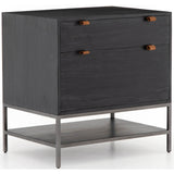 Trey Modular Filing Cabinet, Black Poplar - Furniture - Office - High Fashion Home