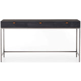 Trey Modular Writing Desk, Black Poplar - Furniture - Office - High Fashion Home