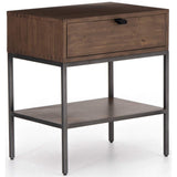 Trey Nightstand, Auburn Poplar - Furniture - Bedroom - High Fashion Home
