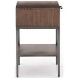 Trey Nightstand, Auburn Poplar - Furniture - Bedroom - High Fashion Home