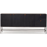 Trey Sideboard, Black - Furniture - Storage - High Fashion Home