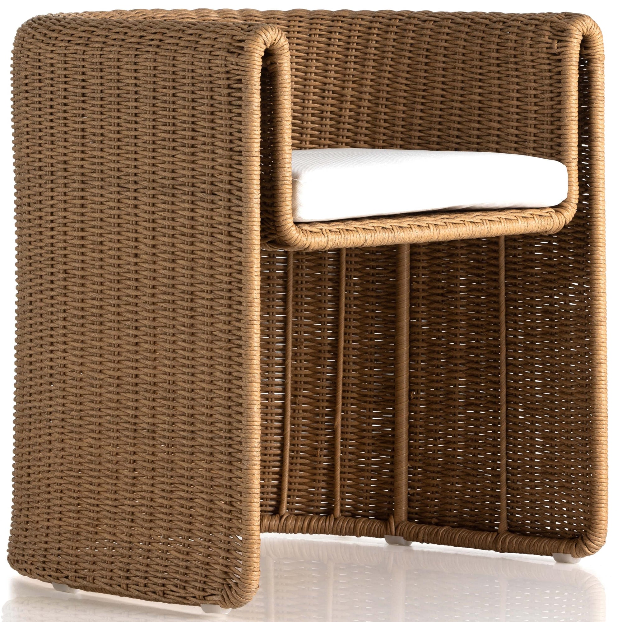 Tucson Outdoor Dining Chair, Vintage Natural, Set of 2 High Fashion Home