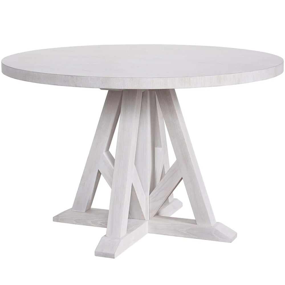 Wright Round Dining Table, Picket Fence-Furniture - Dining-High Fashion Home