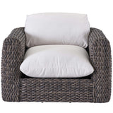 Montauk Outdoor Swivel Chair, Tawny-Furniture - Chairs-High Fashion Home