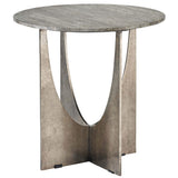 Op Art End Table-Furniture - Accent Tables-High Fashion Home
