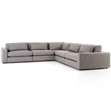 Bloor 5 Piece Sectional, Chess Pewter-Furniture - Sofas-High Fashion Home
