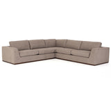 Colt 3 Piece Sectional, Gaston Pewter-Furniture - Sofas-High Fashion Home
