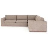 Colt 3 Piece Sectional, Gaston Pewter-Furniture - Sofas-High Fashion Home