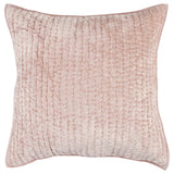 Bari Velvet Sham, Bliss Pink-Furniture - Bedroom-High Fashion Home