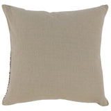 Porter Pillow, Black/Ivory-Accessories-High Fashion Home