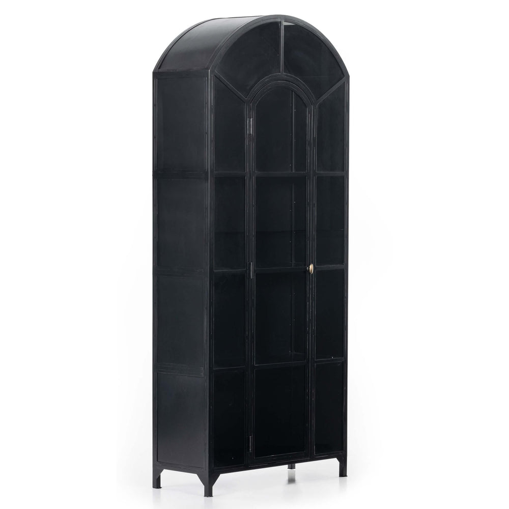 Belmont Metal Cabinet, Black by Four Hands