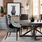 Cintra Extenstion Dining Table, Black Olive 63" to 79"-High Fashion Home