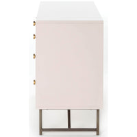 Van 7 Drawer Dresser, Matte Alabaster-Furniture - Storage-High Fashion Home