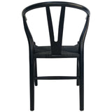 Ventana Dining Chair, Black, Set of 2
