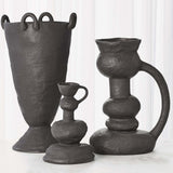 Victoire Vase, Black-Accessories-High Fashion Home
